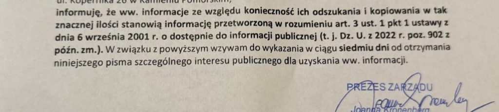 Czego boi się prezes KTBS