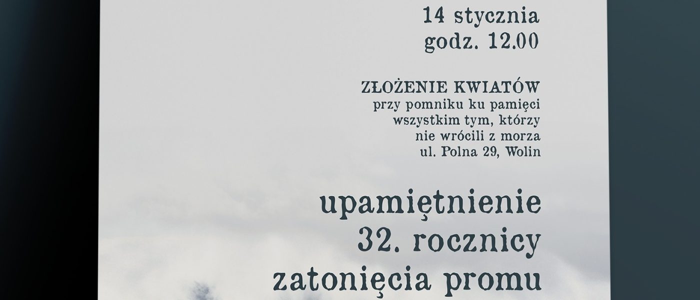 32. Rocznica Zatonięcia Promu Jan Heweliusz