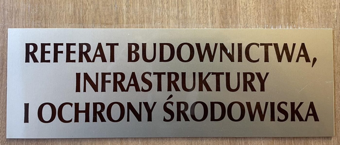 Referat Budownictwa Infrastruktury i Ochrony Środowiska w Wolinie