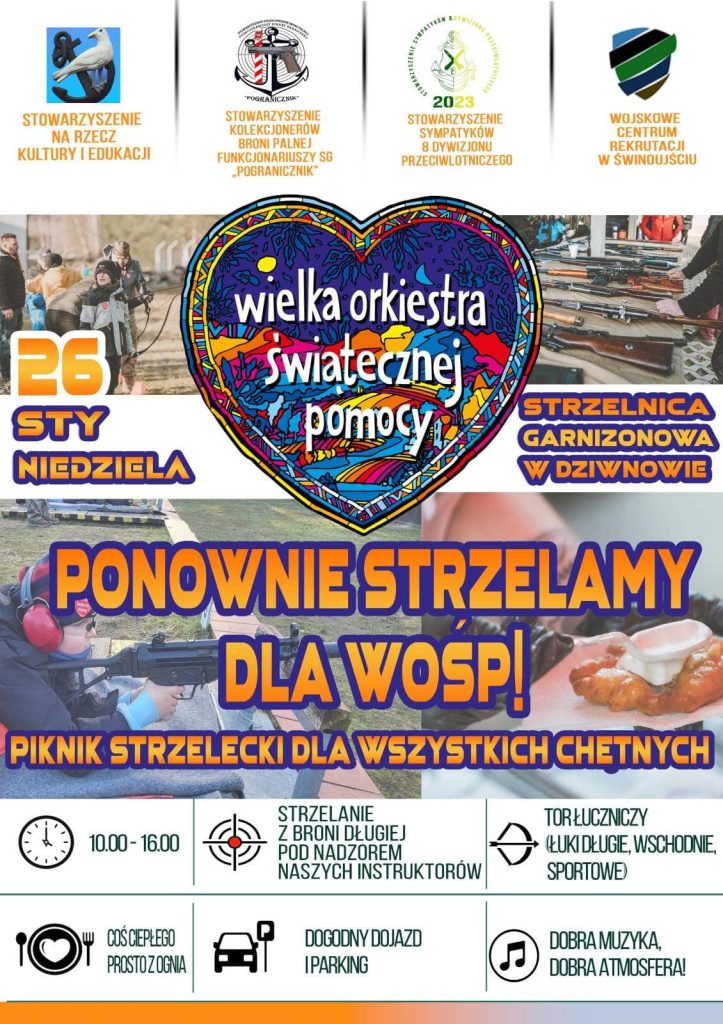 Postrzelaj dla WOŚP! Piknik Strzelecki w Dziwnowie