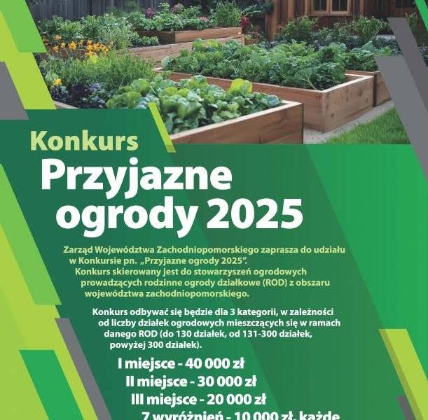 konkurs przyjazne ogrody 2025