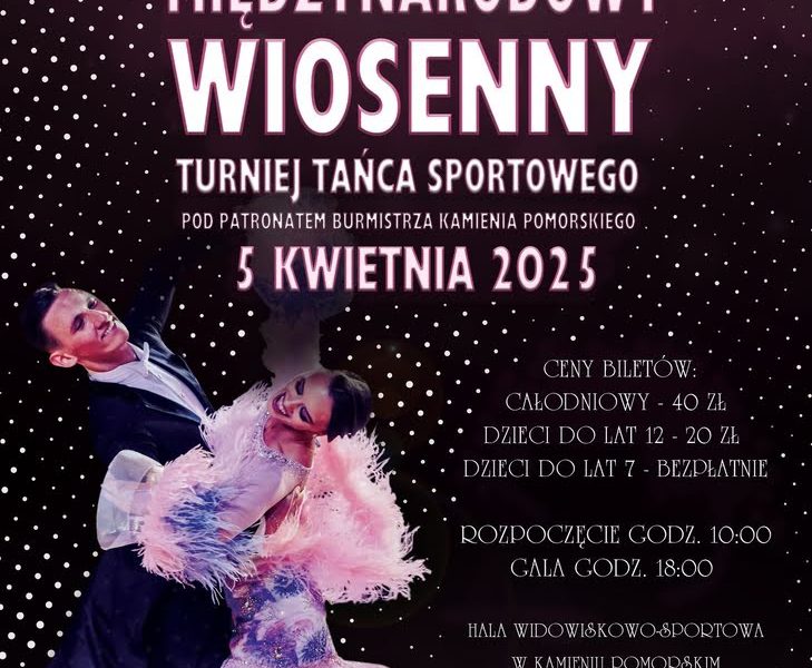 wiosenny turniej tańca w kamieniu pomorskim