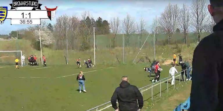 Bójka na meczu w Stuchowie: 26-latek z powiatu myśliborskiego odpowie za kradzież zuchwałą