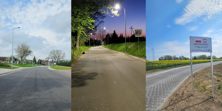 Gmina Golczewo zakończyła modernizację dróg w Samlinie oraz ulicy Spacerowej w Golczewie