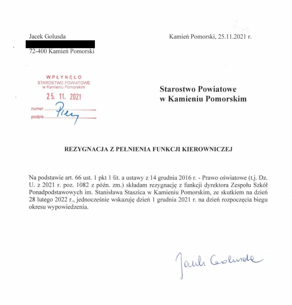 zsp staszic kontrola nik