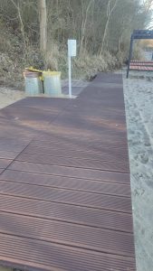 plaża wapnica