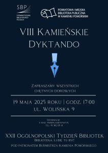 VIII Wielkie Kamieńskie Dyktando już 19 maja!