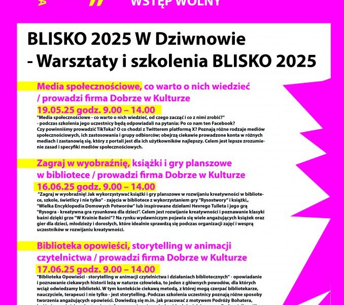 blisko 2025 dziwnów