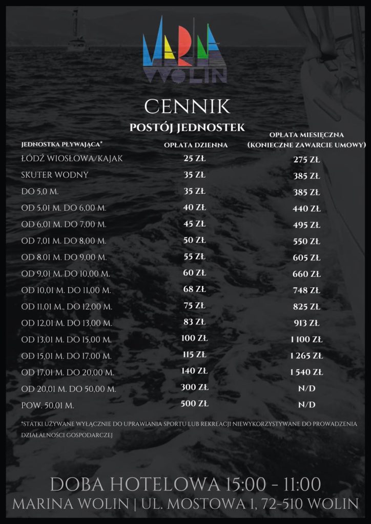 marina wolin cennik 2025
