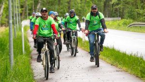 gmina dziwnów się otwiera zwiedź sołectwa na rowerach