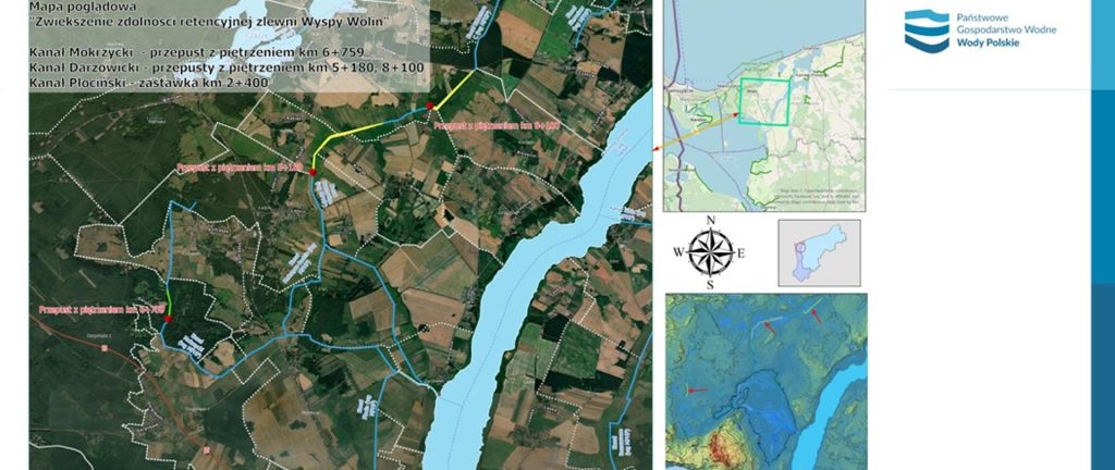 Modernizacja kanałów na Wyspie Wolin