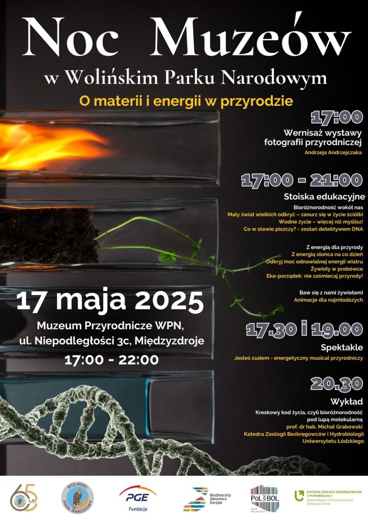 noc muzeów woliński park narodowy 2025