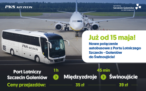 Autobusem z Międzyzdrojów na lotnisko już od 15 maja!