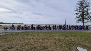 Rowerowy "Rajd z Flagą" przejechał przez gminę Wolin - fotorelacja