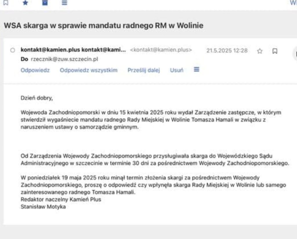 radosław kaliciuk wolin