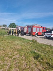 ćwiczenia straż pożarna wioska wikingów wolin