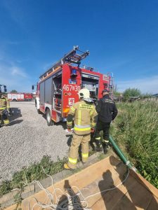 ćwiczenia straż pożarna wioska wikingów wolin