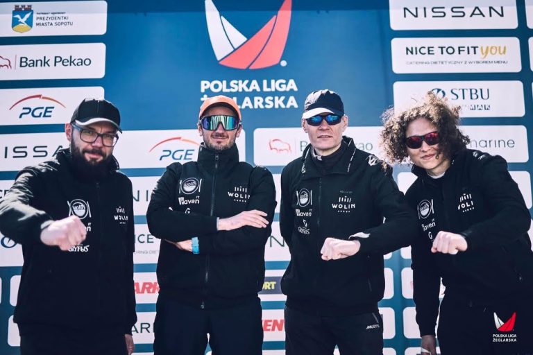 UKS Albatros Wolin rozpoczął sezon w 1 Lidze Polskiej Ligi Żeglarskiej!