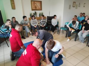 WOPR Kamień Pomorski z wizytą w PSONI – cenne doświadczenia i uśmiechy podopiecznych