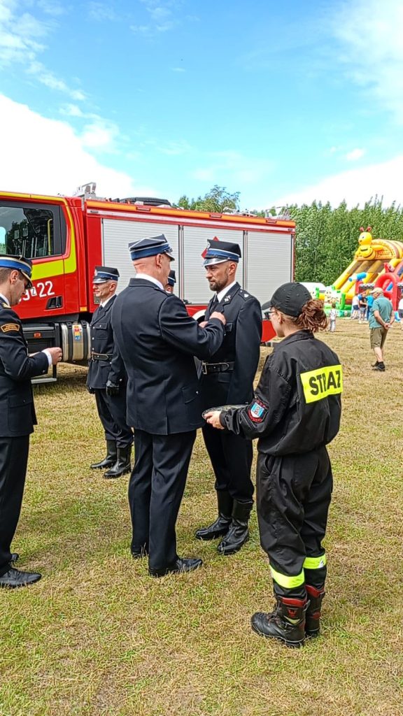 nowy wóz strażacki osp trzebieszewo