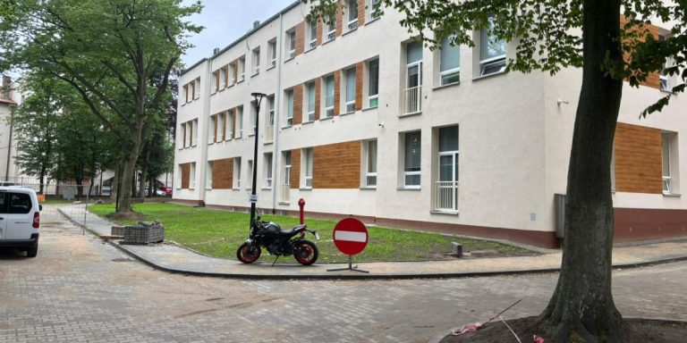 Kamieński szpital już z wjazdem od ul. Szpitalnej