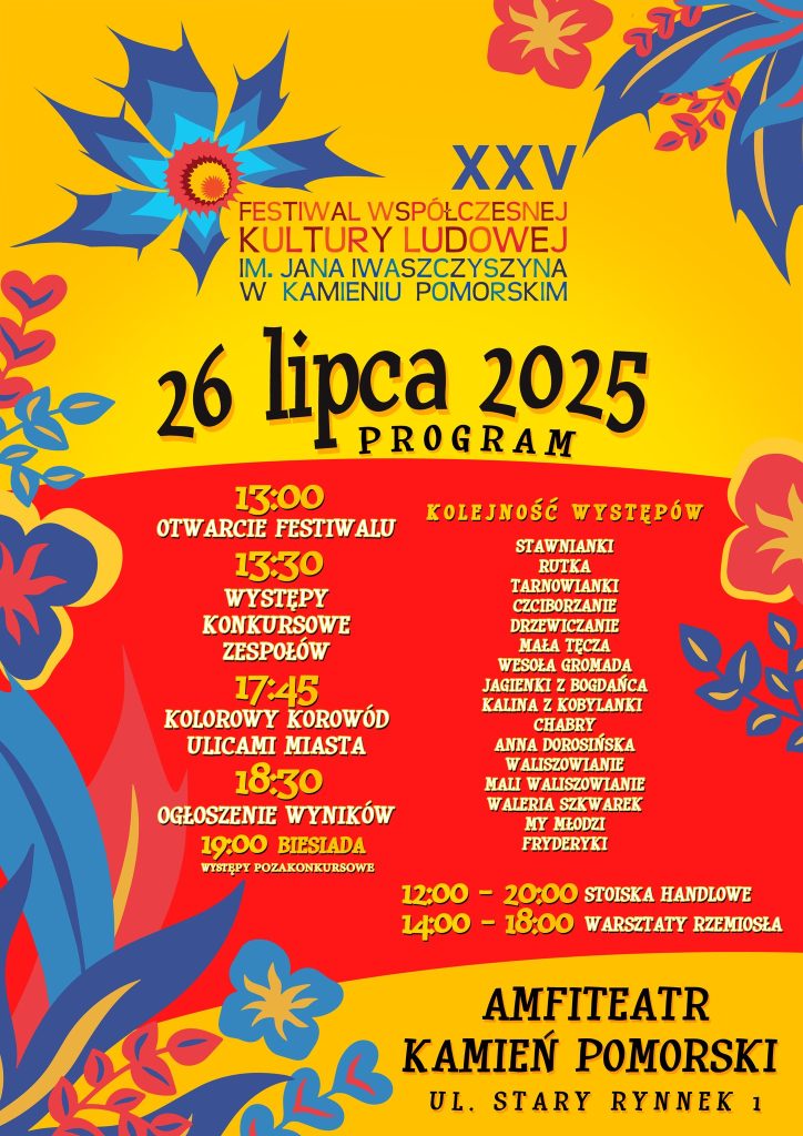 Festiwal Współczesnej Kultury Ludowej im. Jana Iwaszczyszyna 2025
