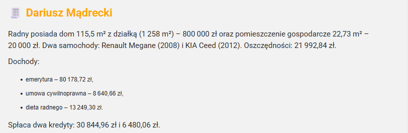radni oburzeni skandaliczna dezinformacja
