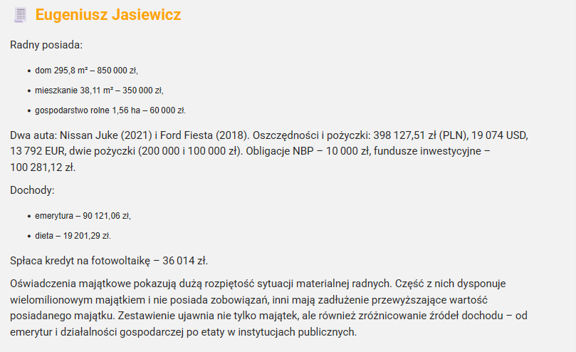 radni oburzeni skandaliczna dezinformacja