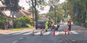 Bezpieczniejsza ul. Szczecińska. Odmalowano przejścia dla pieszych