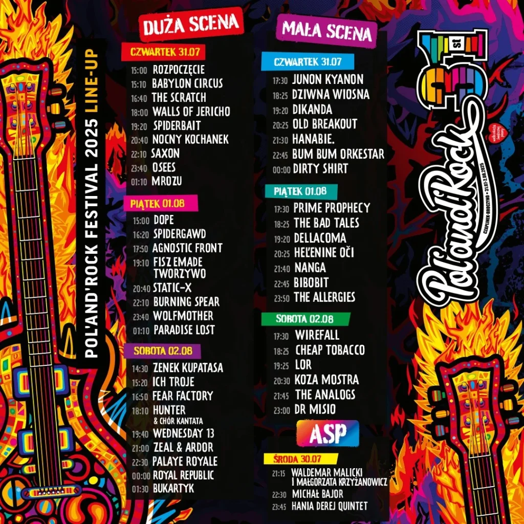 poland rock festiwal 2025