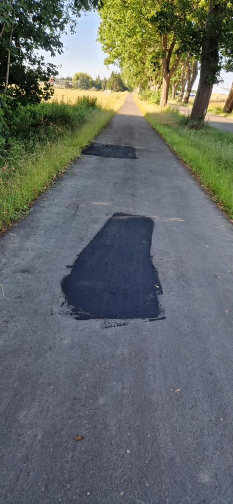 ścieżka rowerowa unin wolin