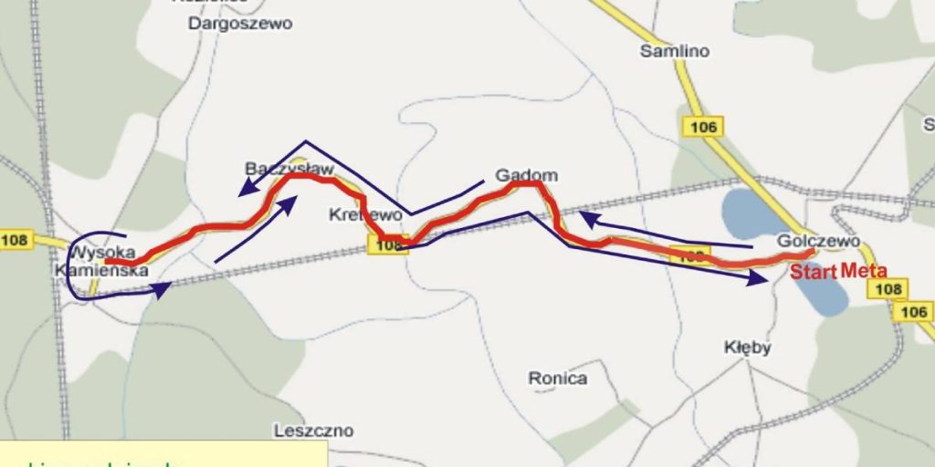 utrudnienia w ruchu drogowym podczas golczewskiego triathlonu
