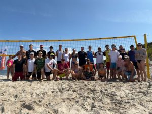 turniej siatkówki plażowej w międzywodziu