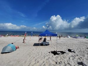 turniej siatkówki plażowej w międzywodziu