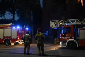 Alarm pożarowy w kamieńskiej katedrze. Przyczyną palone plastiki