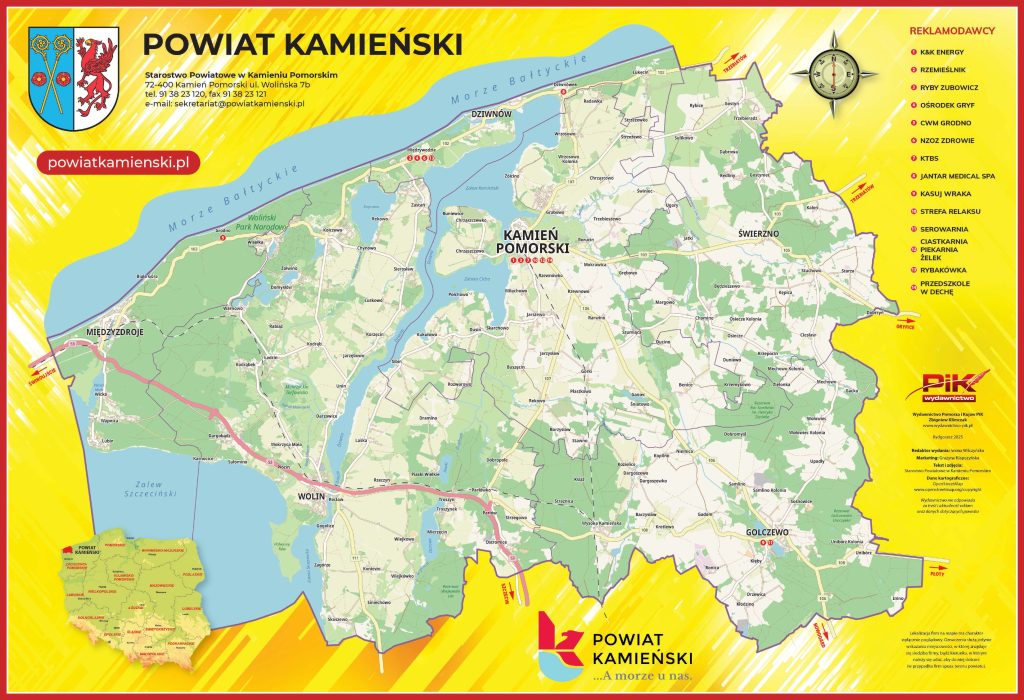 przewodnik powiat kamieński