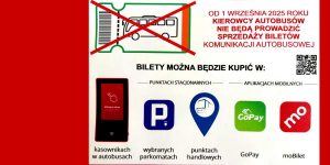 Koniec sprzedaży biletów u kierowców autobusów linii nr 10: Międzyzdroje-Świnoujście