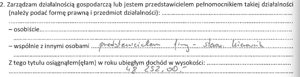 oświadczenia majątkowe radnych gminy wolin