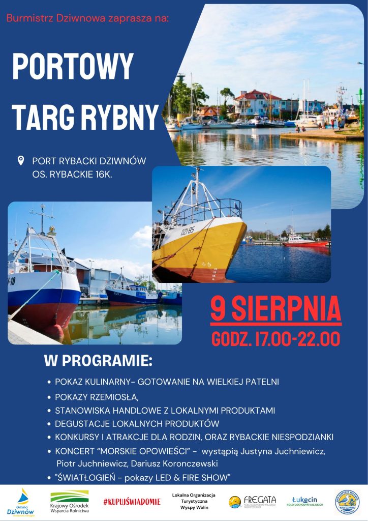dziwnów harmonogram wydarzeń sierpień
