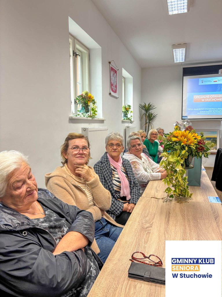 otwarto gminny klub seniora w stuchowie