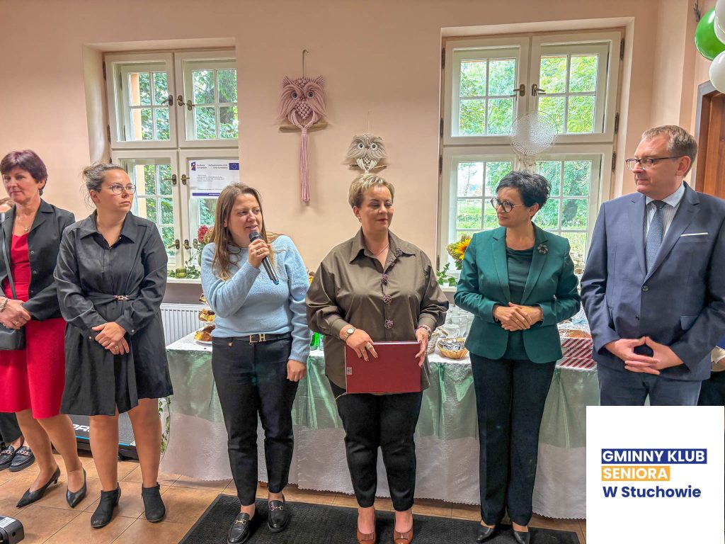 otwarto gminny klub seniora w stuchowie
