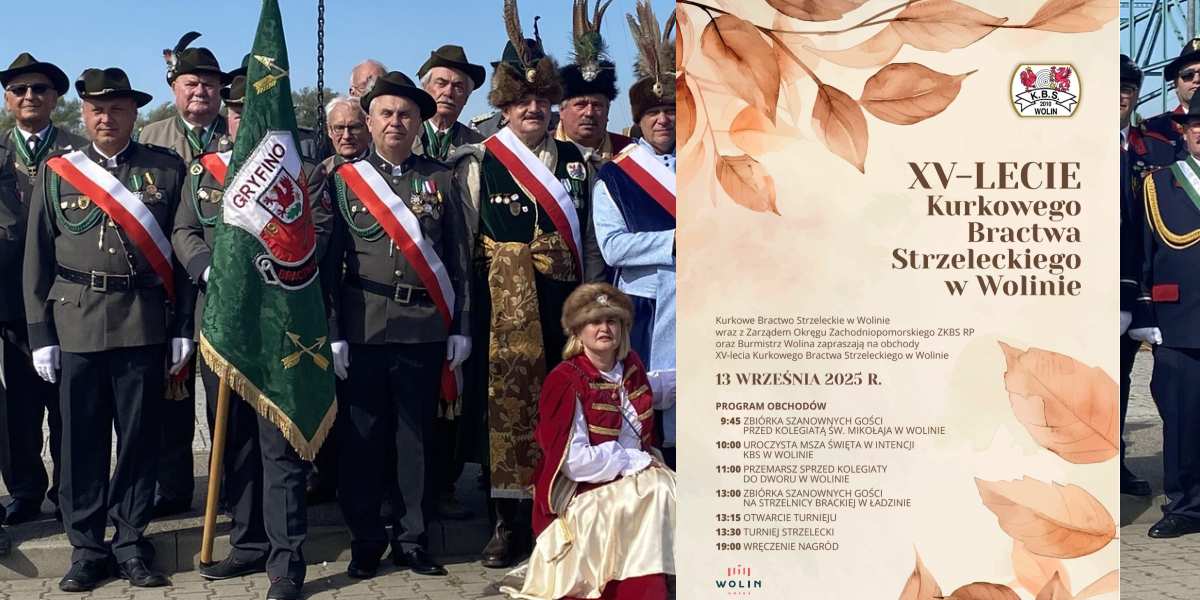 XV-lecie Kurkowego Bractwa Strzeleckiego w Wolinie
