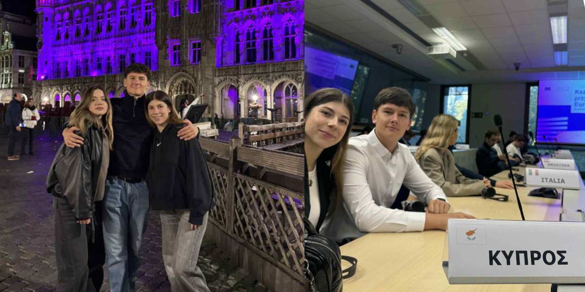 Uczniowie z powiatu kamieńskiego poznają Unię Europejską od kulis w Brukseli!