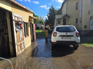 strażacy podtopienia międzyzdroje