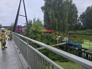 strażacy podtopienia międzyzdroje
