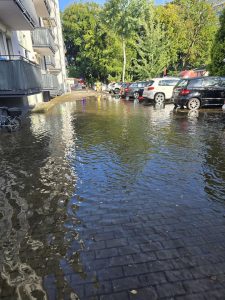 strażacy podtopienia międzyzdroje