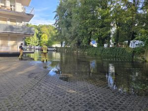 strażacy podtopienia międzyzdroje