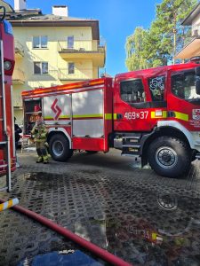 strażacy podtopienia międzyzdroje