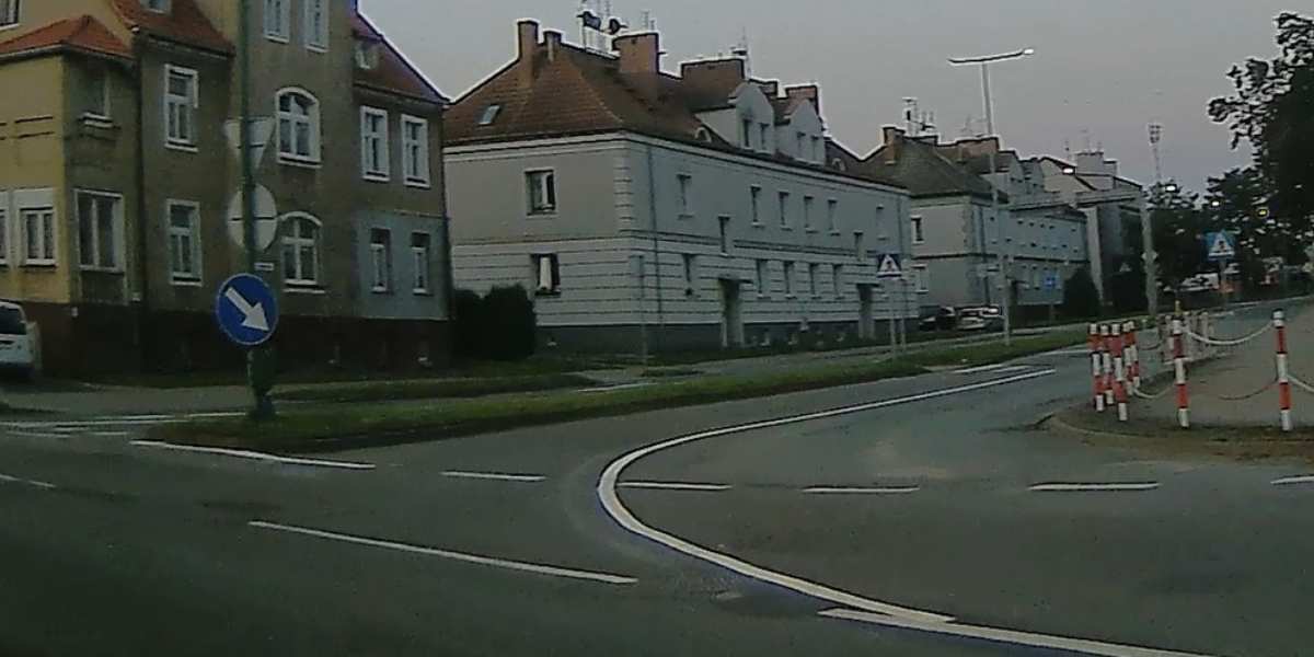 Linie na rondzie już odmalowane. Szybka reakcja po naszej publikacji