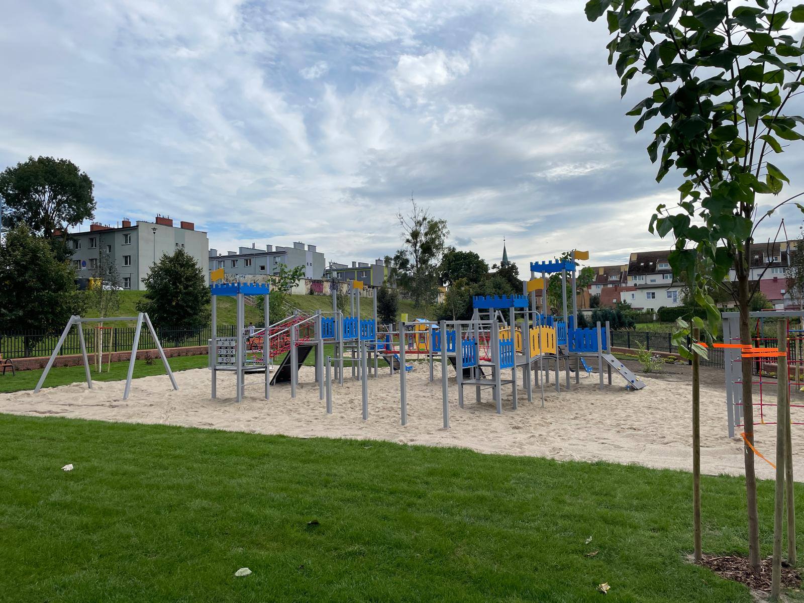 Przebudowa placu zabaw przy ul. Małej w Wolinie na finiszu